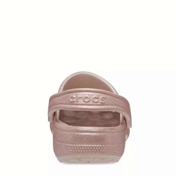 NEW CROCS Sizes 6-10 Women's Classic Glitter Clog - Quartz Glitter - Picture 6 of 7